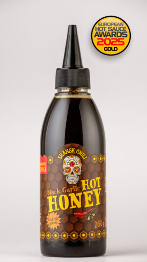 Black Garlic Hot Honey Pizza Topping